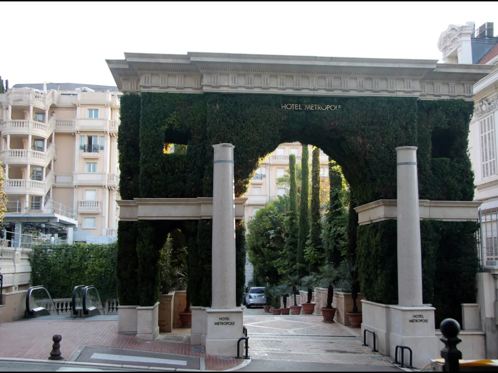Внешний вид отеля Hôtel Métropole Monte-Carlo