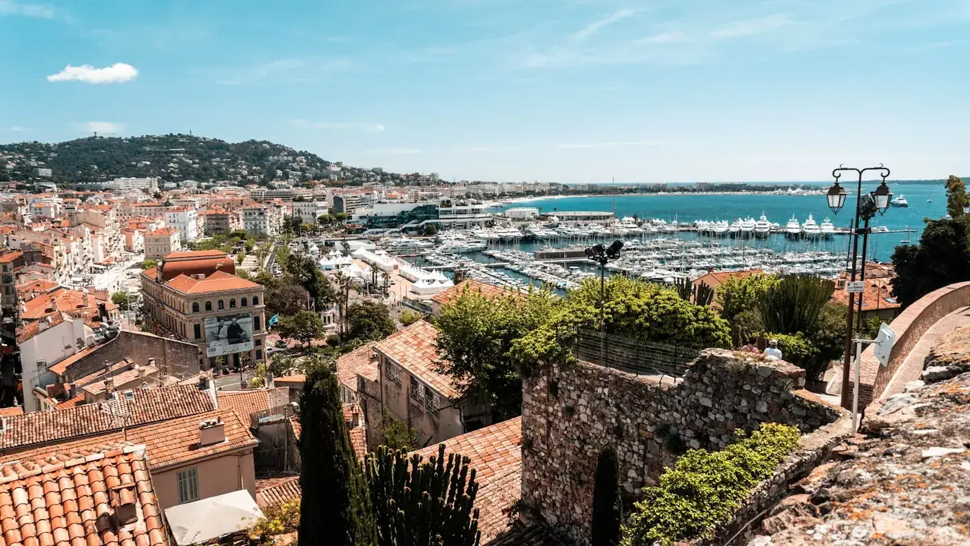 Cannes — Town or area view — not a photograph of the hotel