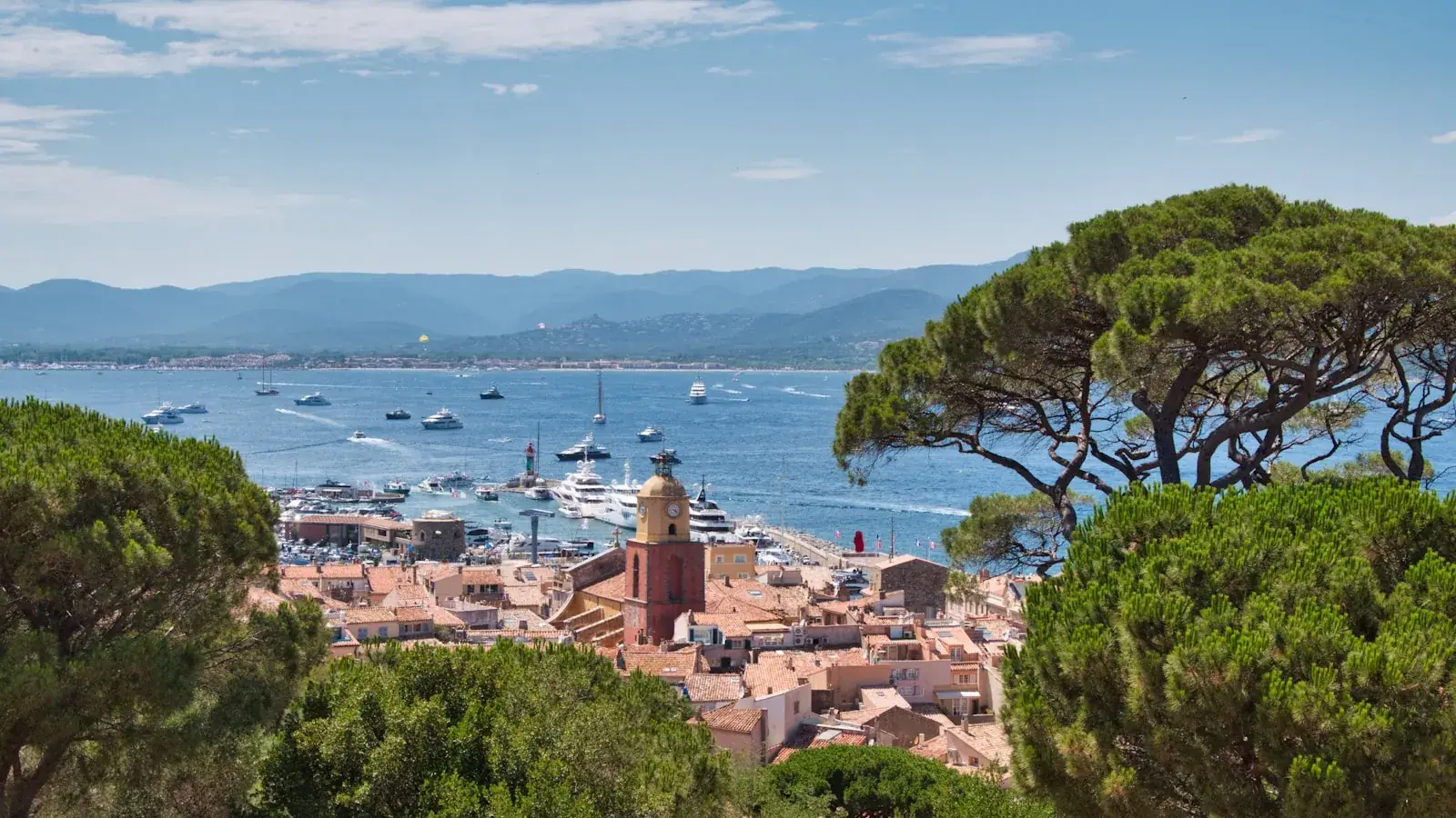 Saint-Tropez — Town or area view — not a photograph of the hotel