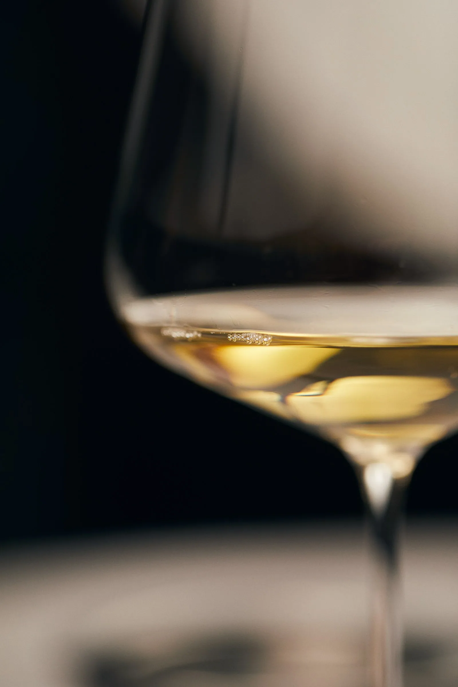 A glass of wine in the French Riviera atmosphere