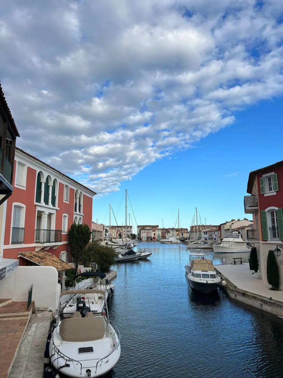 Canals and colourful houses of Port Grimaud