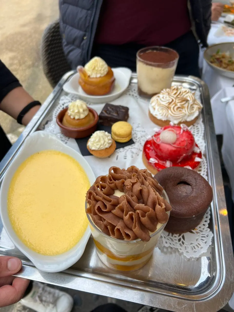 French dessert tasting in Provence